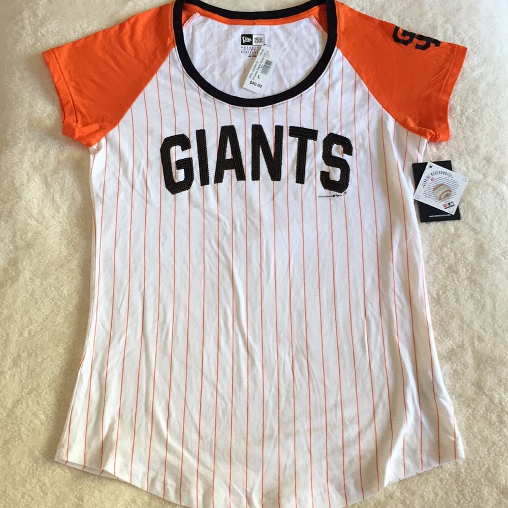 Giants baseball sequin baseball shirt